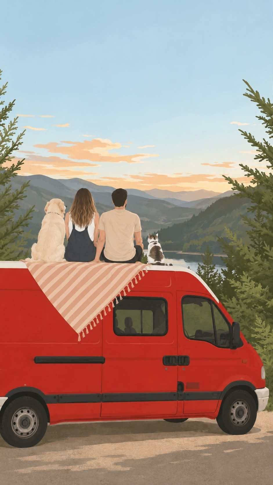 Notre voyage en van